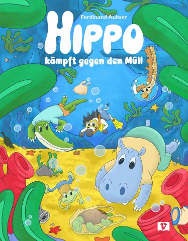 Hippo kämpft gegen den Müll